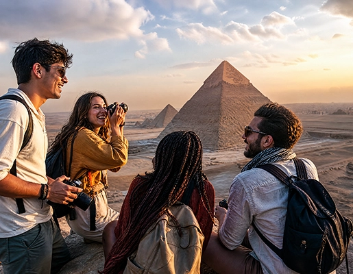Pyramids of Giza, Egypt